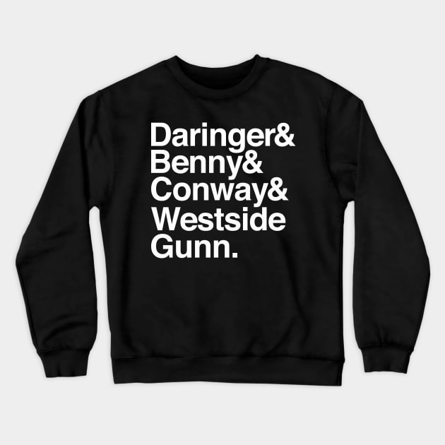 Griselda Helvetica ver.1 Crewneck Sweatshirt by wolfkrusemark